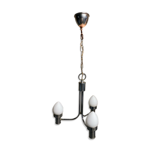 lustre vintage métal - opalines