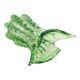 Large Green Glass Vase Murano Dino Martens Style 1960s