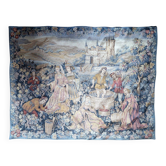 Vintage French tapestry wall hanging by Marc Waymel, 91cm x 117cm, 1960s