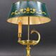Bronze Gilt Bouillotte Lamp in Directoire Style "Lucien Gau"