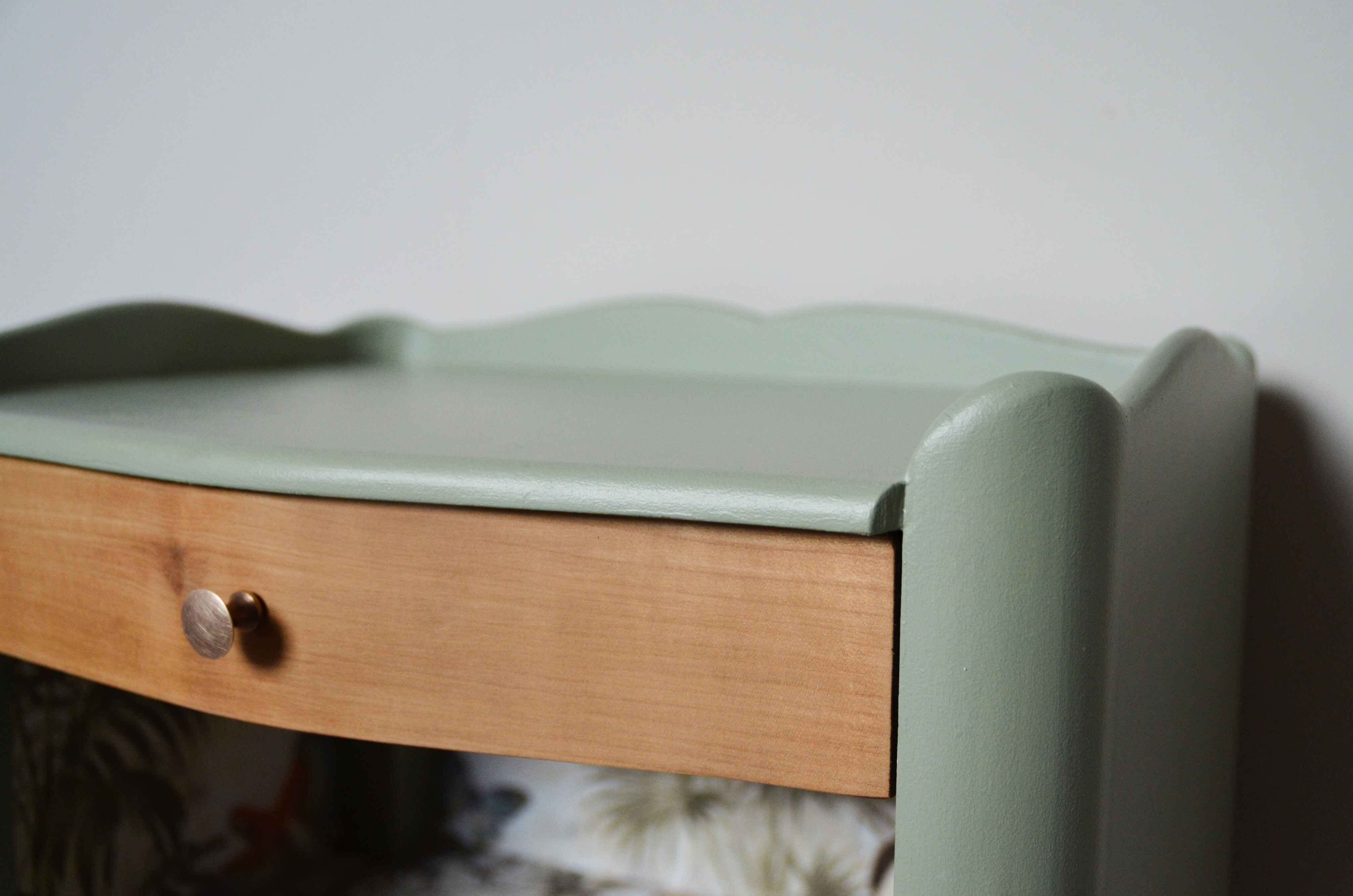 Louis XV style bedside, revamped