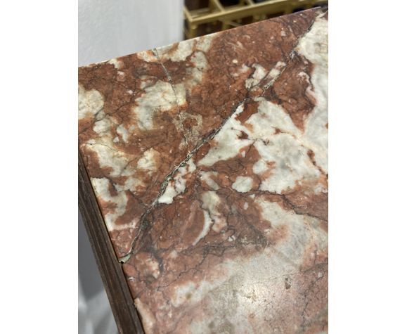 Vintage marble bedside