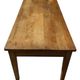 Farm table in Oak 1900 France 2 drawers