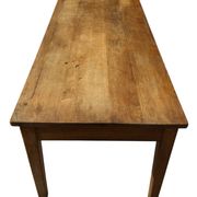 Table de ferme en Chêne 1900 France 2 tiroirs
