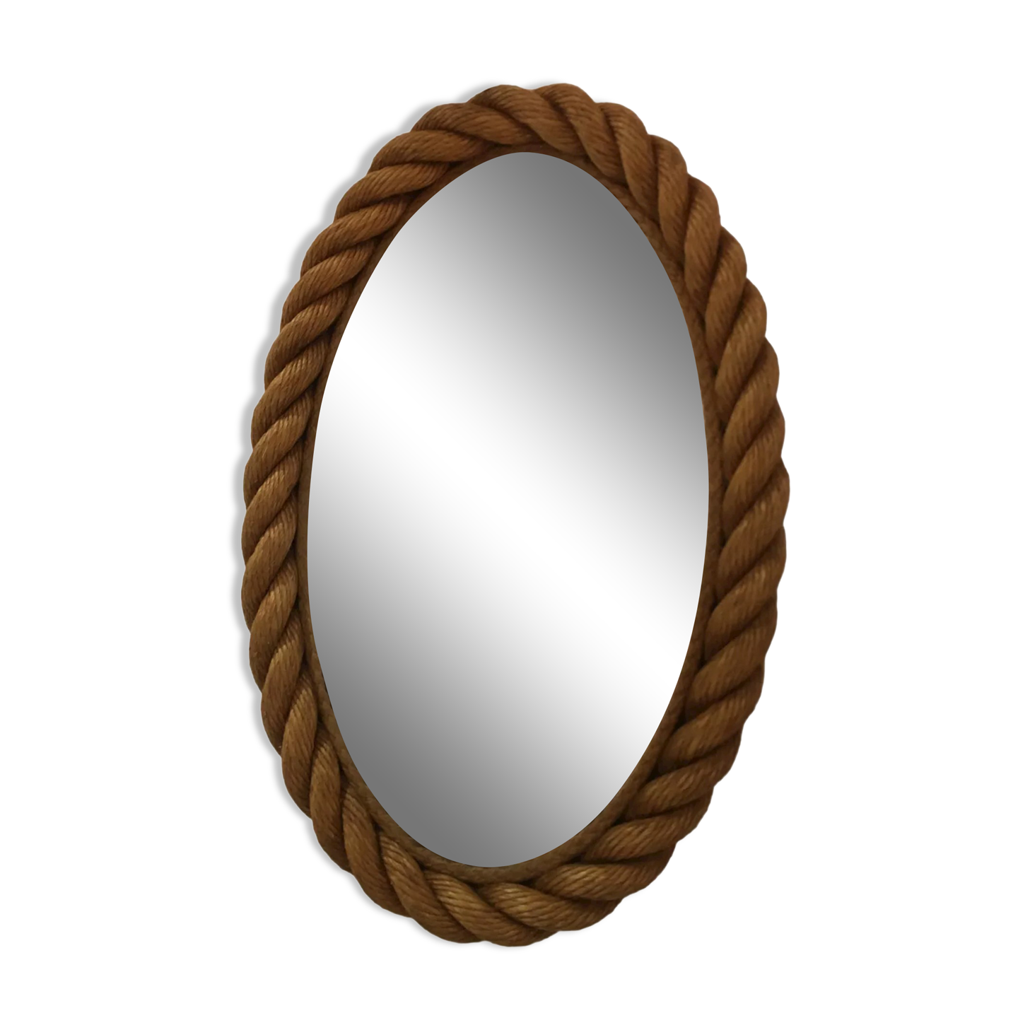 Oval rope mirror