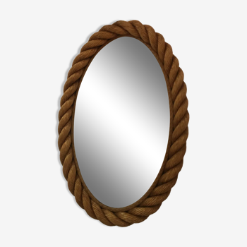 Oval rope mirror