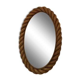 Oval rope mirror