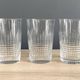 Trio de verres gobelets baccarat modèle Nancy