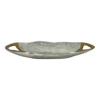 Brutalist design tray by David Marshall, 1970s