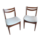 Pair of vintage scandinavian chairs