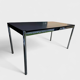 Table USM Haller gris anthracite – design suisse iconique