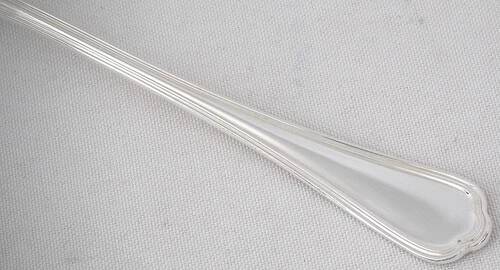 Christofle Spatours, cutlery set, 2-piece stew, silver-plated metal in near new condition.