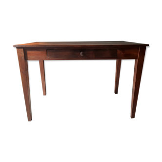 Farm kitchen table in wooden desk