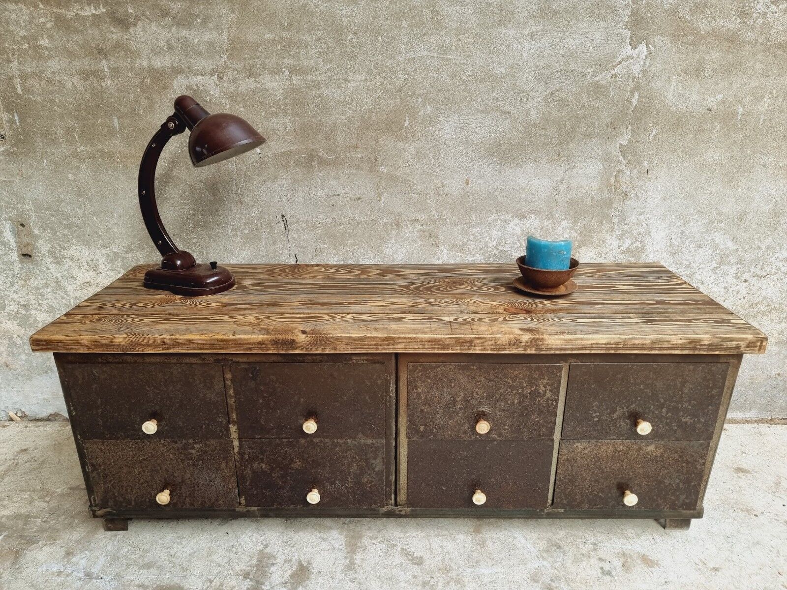 Industrial chest of drawers TV cabinet or sideboard
