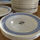 Lot assiettes de Gien - Modèle Yvonne
