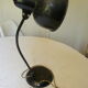 Black vintage lamp metal