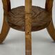 Antique Japanese hand carved side table, Liberty London ca 1905