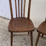 Bistro chairs 1950 made in Czechoslovakia