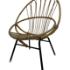 Vintage rattan chair by Dirk van Sliedregt Rohe Noordwolde 1960 in the Netherlands