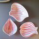Alessio Tasca striped bowls, 1960.