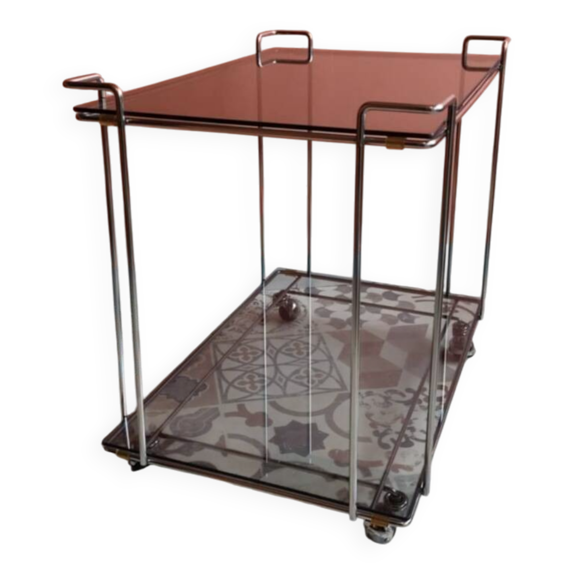 Vintage dessert trolley