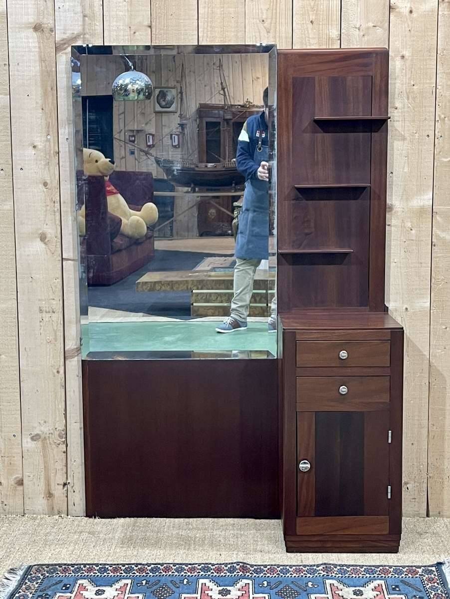 1930s Art Deco mahogany dressing table