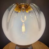 Murano globe table lamp by Mazzega, 1960s, 1970s