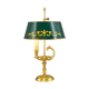 Bronze Gilt Bouillotte Lamp in Directoire Style "Lucien Gau"