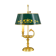 Bronze Gilt Bouillotte Lamp in Directoire Style "Lucien Gau"