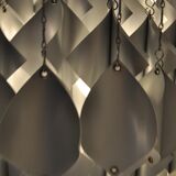 Scandinavian chandelier, 1970s