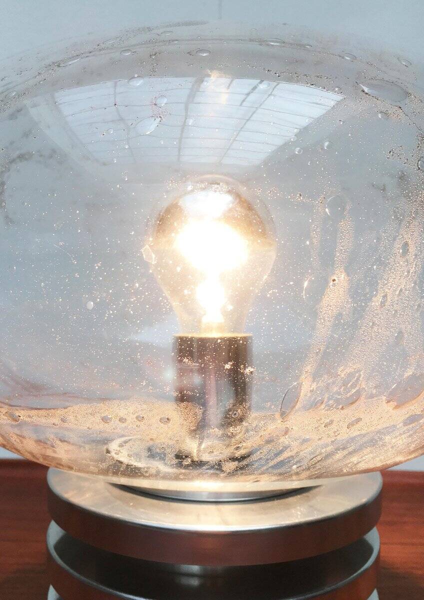 Mid-Century German Bulb Table Lamp from Doria Leuchten, 1970s