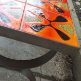 Table low ceramic vintage