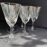 6 water glasses – Cristallerie de Nancy (1920-1934)