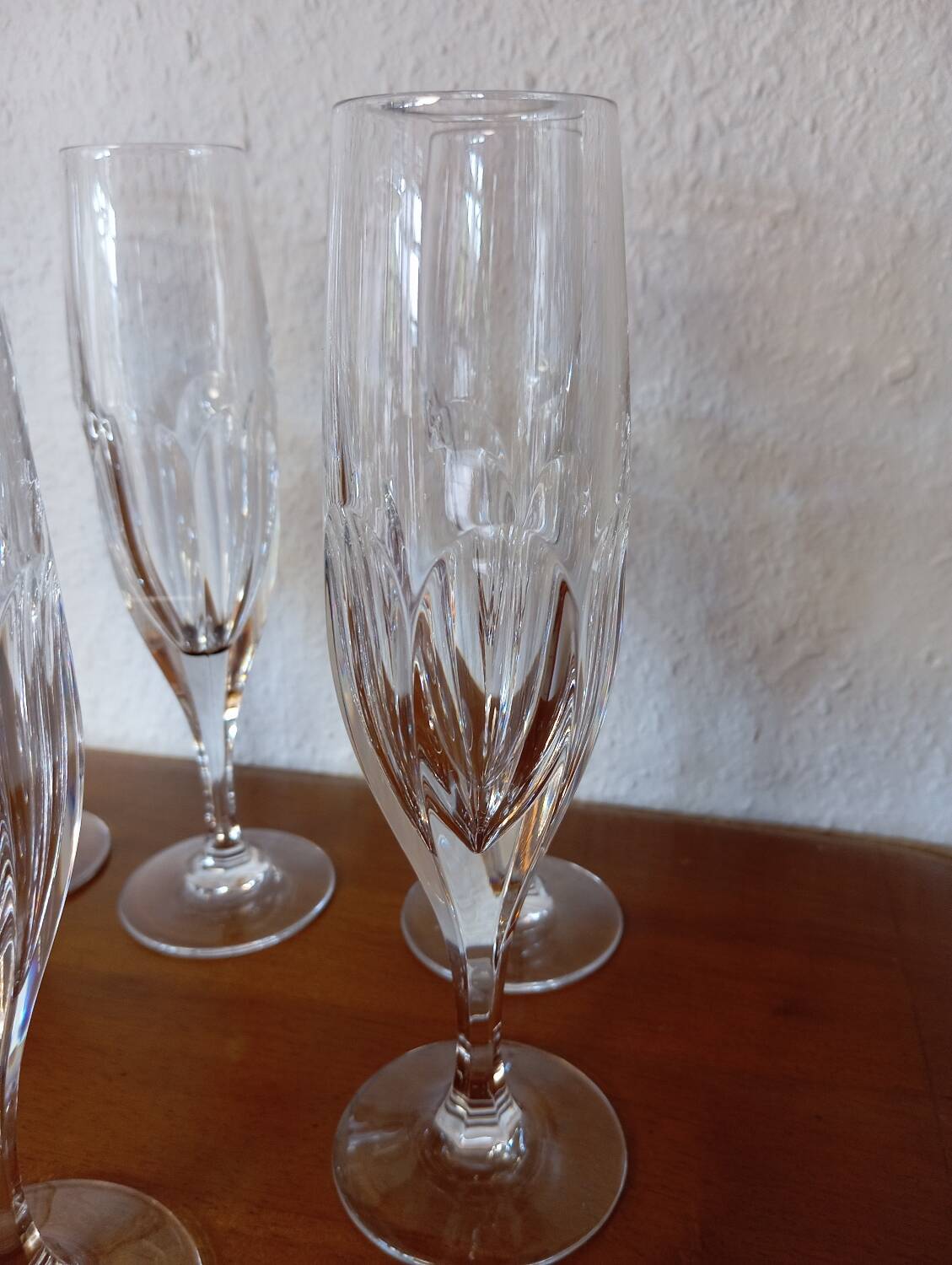 Nachtmann crystal champagne flute