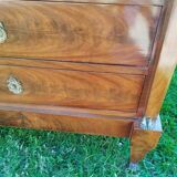 Commode ancienne Empire, plateau en marbre