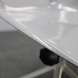 1960s Miroslav Navratil Pair of Fiberglass Chairs for Vertex, Czechoslovaki