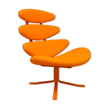 Corona Sepctrum armchair, model EJ 5-S, designed by Poul M. Volther, Erik Jørgensen, Denmark.