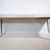 Extendable Walnut Dining Table by Hartmut Lohmeyer for Wilkhahn, 1960s