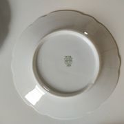 Set of 7 Muller Selb dessert plates