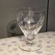 Villeroy and Bosch - 9 Antique Port Glasses - Cut crystal with flower decoration
