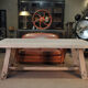 Rustic Aranjou table from the 70s