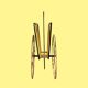 Porte-revues vintage scoubidou 60’s