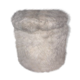 Vintage pouf moumoute