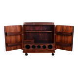 Scandinavian bar on wheels by Illum Wikkelsø for CFC Silkeborg