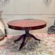 Jacob Desmalter mahogany pedestal table, stamped, Empire/Consulate period