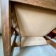 80's leather armchair