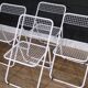 Series of chairs "ted net" Niels gammelgaard 1980