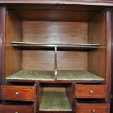 Time's roll-top desk Louis XVI, directoire era end 18th century mahogany