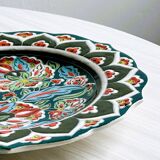 Assiette en céramique émaillée