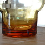 Amber yellow transparent candy